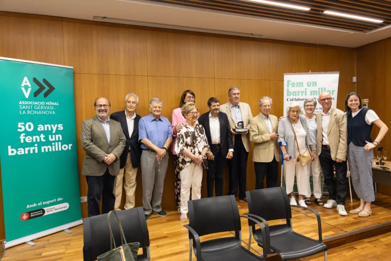 L’AV de la Bonanova celebra el 50è aniversari rodejada d’amics, socis i autoritats