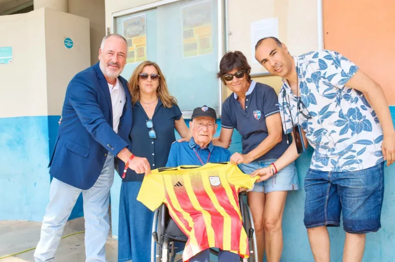 El C.P Sarrià homenatja Josep Calderó, ‘Pitu’