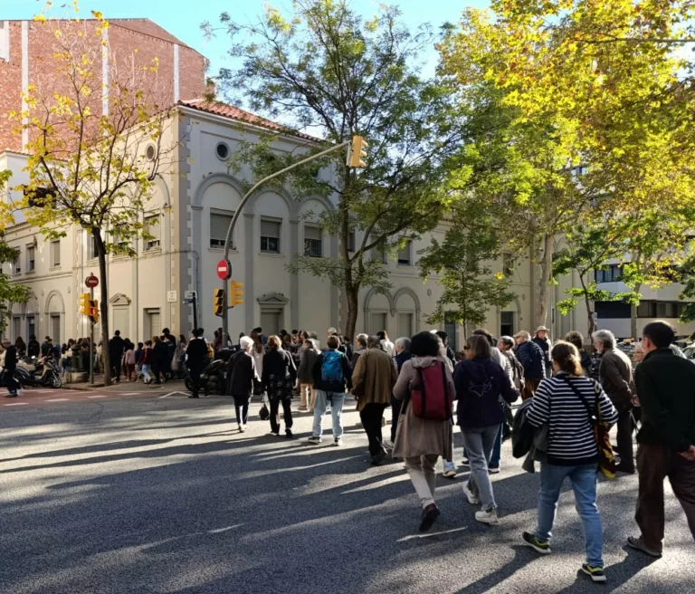 Galvany camina per la pau