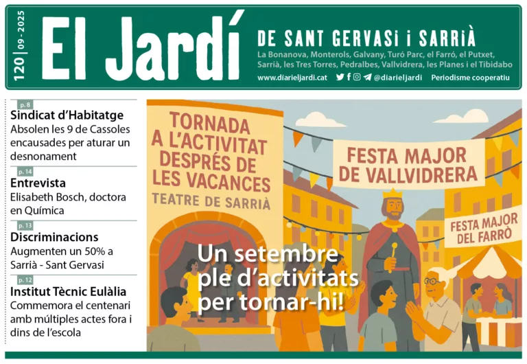 El Jardí 120, setembre de 2025