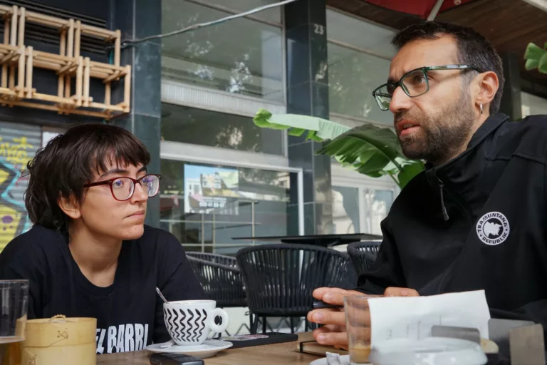 Sofia i Adrià, activistes de Sant Gervasi a la Flotilla a Gaza: “Si guanya el sionisme, guanya l’extrema dreta”