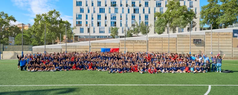 El CP Sarrià presenta els equips d’enguany i les samarretes