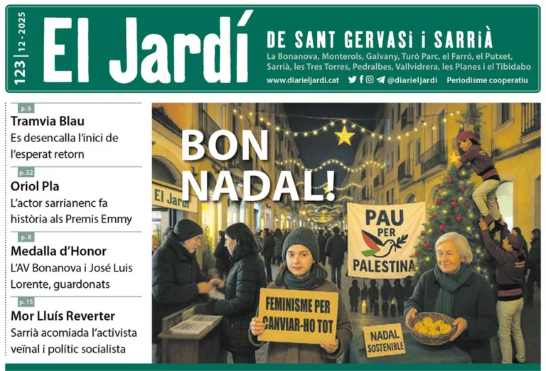 El Jardí 123, desembre 2025
