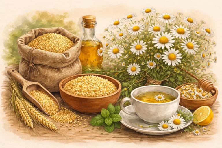 El mill i la camamilla: propietats i usos