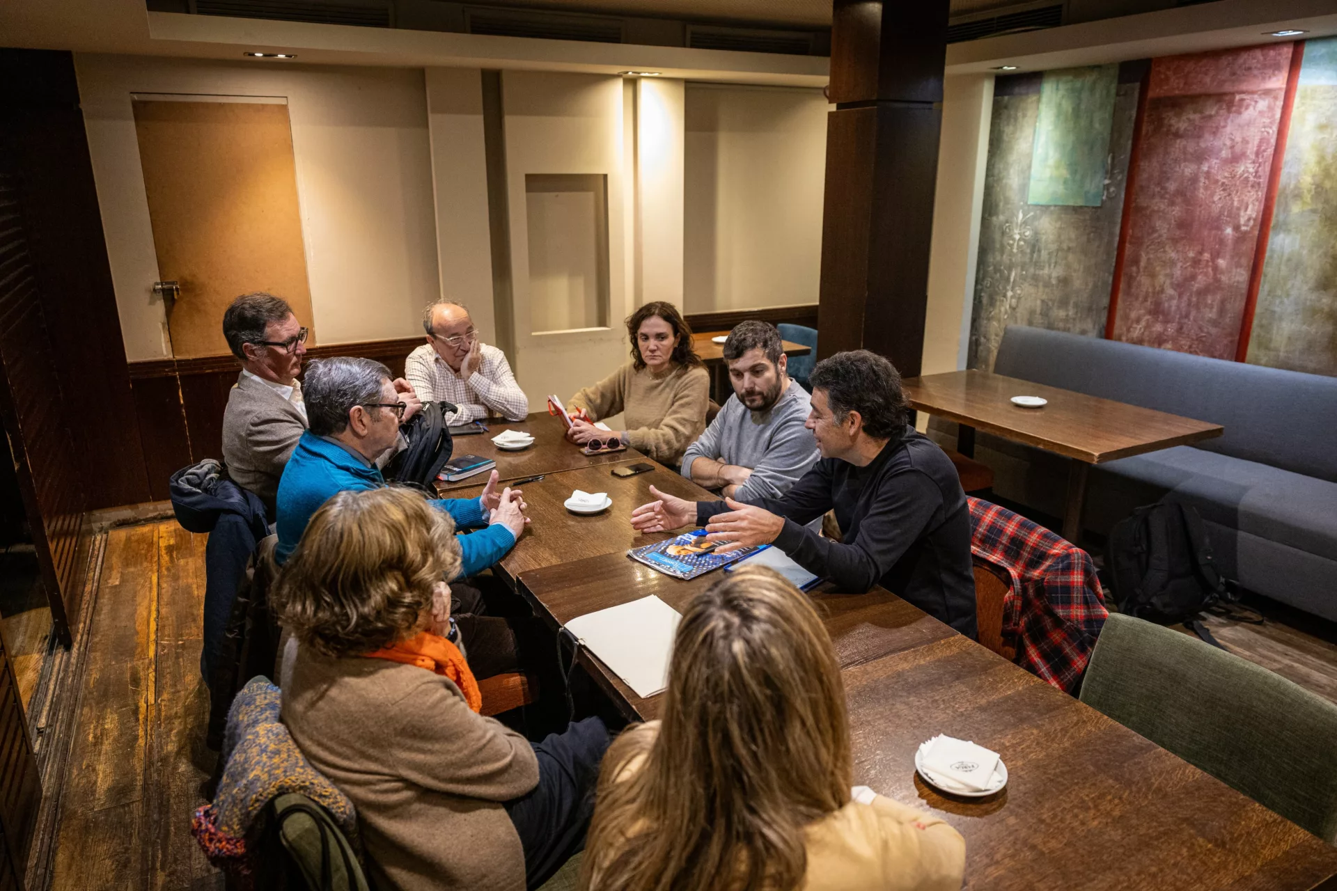 Visita del Síndic de Greuges amb veïns de Sant Gervasi © Sindicatura de Greuges