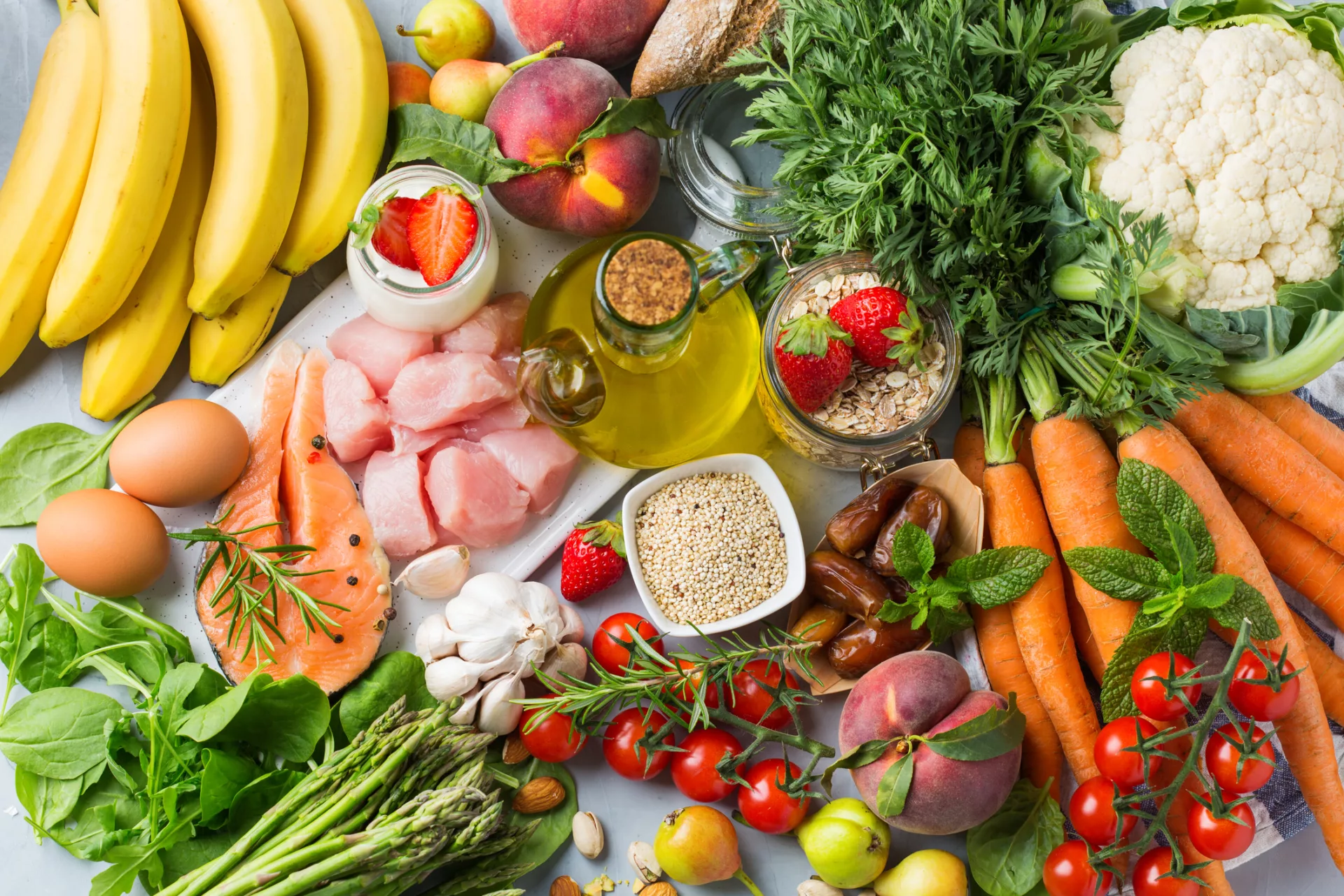 Aliments típics de la cuina mediterrània © Getty Images